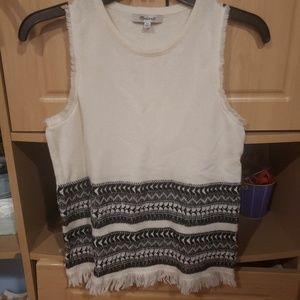 Aztec Print White Madewell Tank